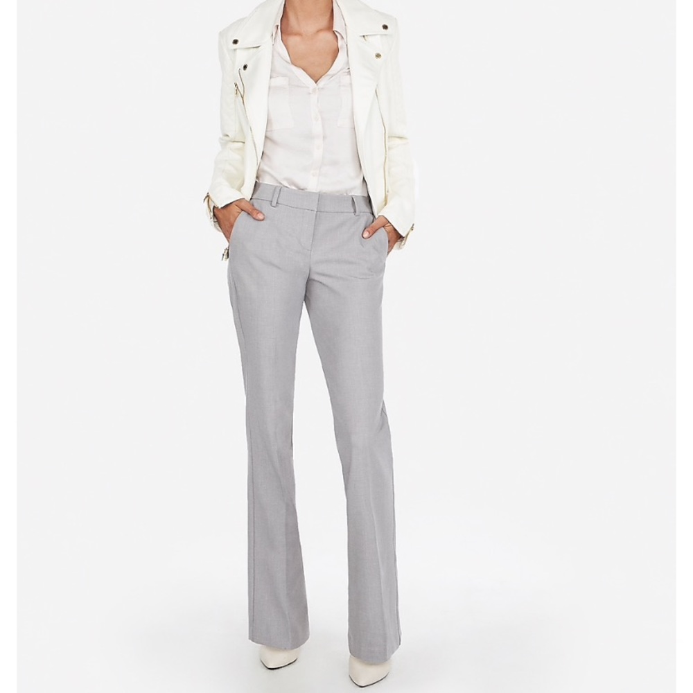 Express Editor Pant Grey 0r Nwot - image 1